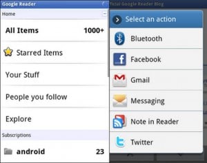 Google Reader App