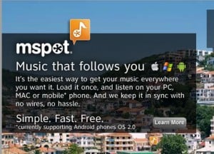 mSpot Stores Your iTunes Library In The Cloud