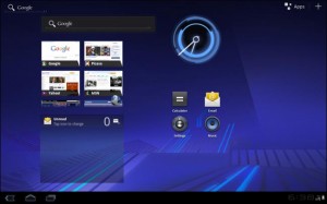 Android 3.0 Honeycomb UI