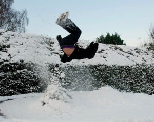 Exploding Snow