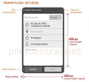 HP webOS Tablet UI