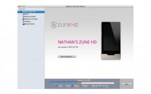 Mac Zune HD Sync