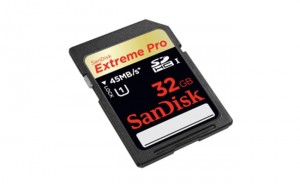 Sandisk Launches Extreme Pro SDHC Card