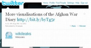 Wikileaks Tweet