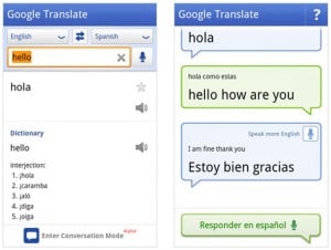 Google Translate Android