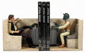 Han Solo An Greedo Star Wars Book Ends