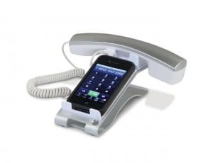iPhone desktop handset