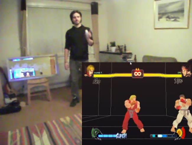 Street Fighter Kinect Hack