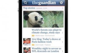 The Guardian iPhone