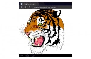 Honeycomb Browser SVG
