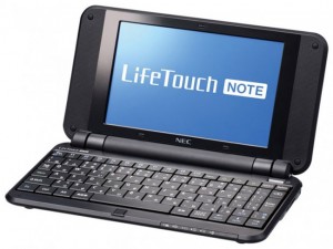 NEC LifeTouch Note Android Netbook