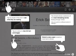 News.me iPad Newspaper