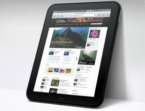 HP TouchPad webOS tablet