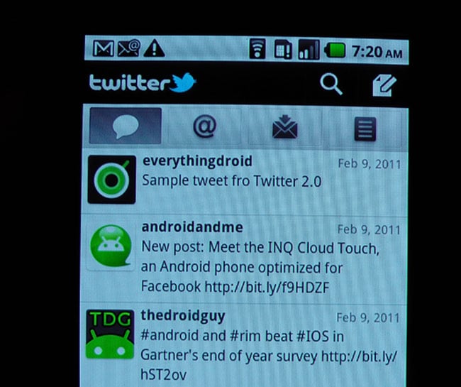 Twitter 2.0 For Android