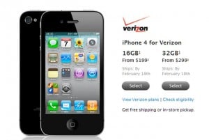 Verizon iPhone 4