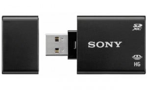 Sony Launches TV Friendly Memory Card Reader
