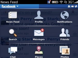 Blackberry Facebook 2