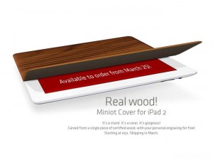 Wood iPad 2 Case