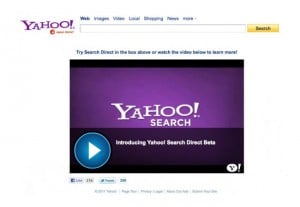 Yahoo Search Direct