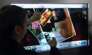 LG 47 Inch Transparent LCD Display
