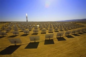 BrightSource solar power plant