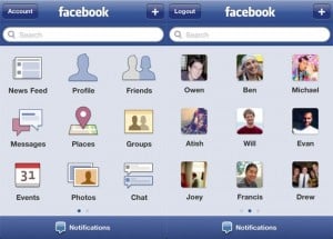 Facebook iPhone