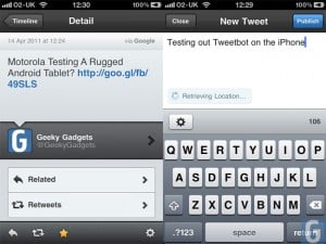 Tweetbot iPhone App