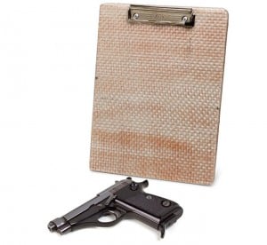 Bulletproof Body Armor Clipboard