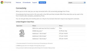Chromebook Three UK