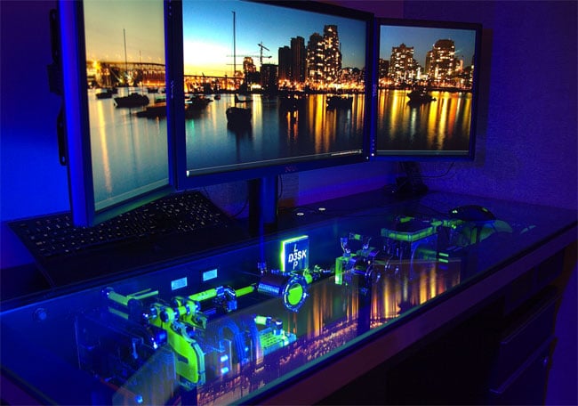 Custom built pc desk deals