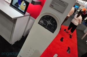 E Ink Snowboard Display