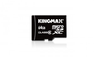 Kingmax Unveils World's First 64GB microSD