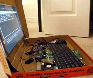 Pizza Laptop