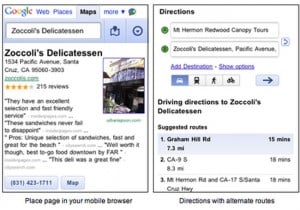 Google Mobile Maps