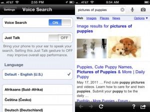 Google's Search iPhone App Gets Updated