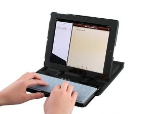 iPad 2 Case With Sliding Bluetooth Keyboard