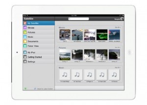 iPad Storage Seagate 500GB GoFlex Satellite