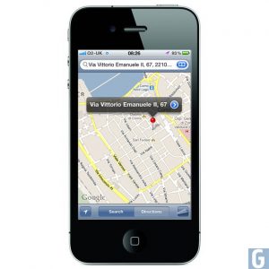 iPhone 4 Maps