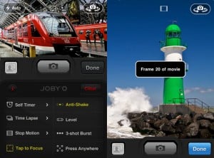 Joby Launches Frame X Frame iPhone App