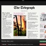 Telegraph IPad App