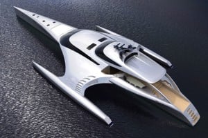 Adastra Trimaran Super Yacht