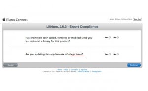 Apple iTunes Connect