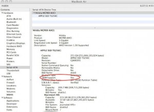 Apple SSD Trim Support