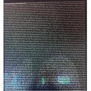 Apple Store Poster
