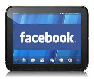 Facebook HP TouchPad