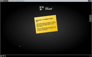 Webian Shell 0.1