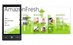 AmazonFresh Windows Phone 7