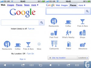 Google Mobile Search