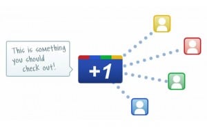 Google +1 button