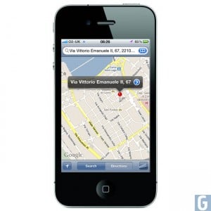 iPhone 4 Maps
